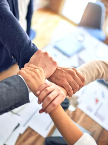 First aid training class